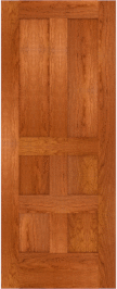 Flat  Panel   Quincy  Cherry  Doors